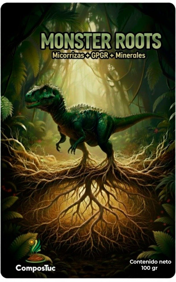 Producto - Monster Roots - Enraizante biológico  X 100 gramos.