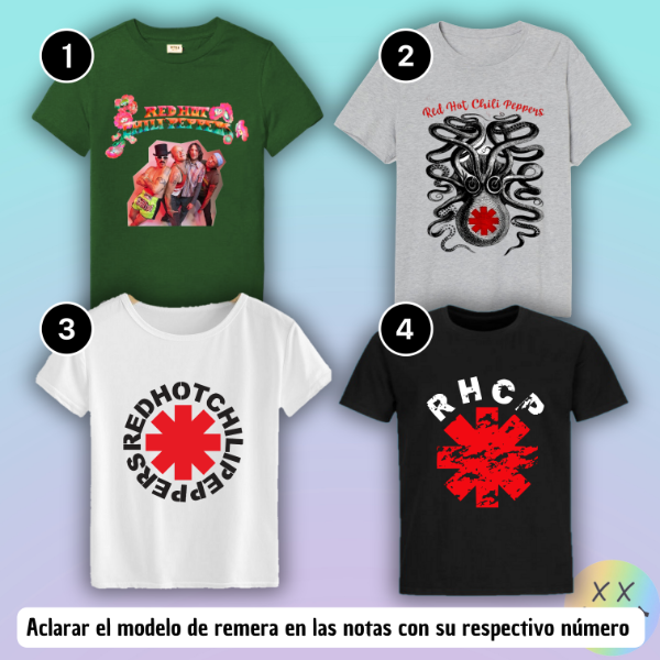 Producto - Remeras Red Hot Chili Peppers #1