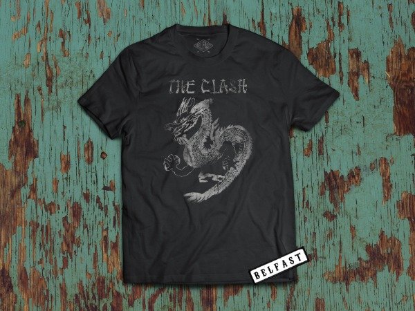 REMERA THE CLASH DRAGON