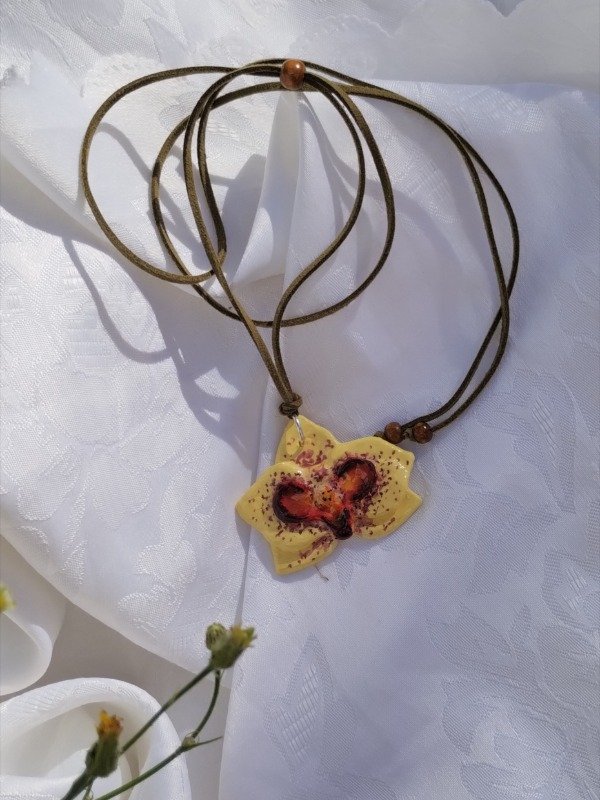 Producto - Orquídea Amarilla/Rojo - 0