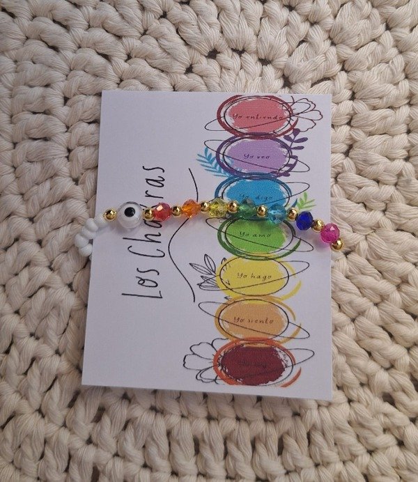 Producto - Pulsera 7 chakras cristal de roca