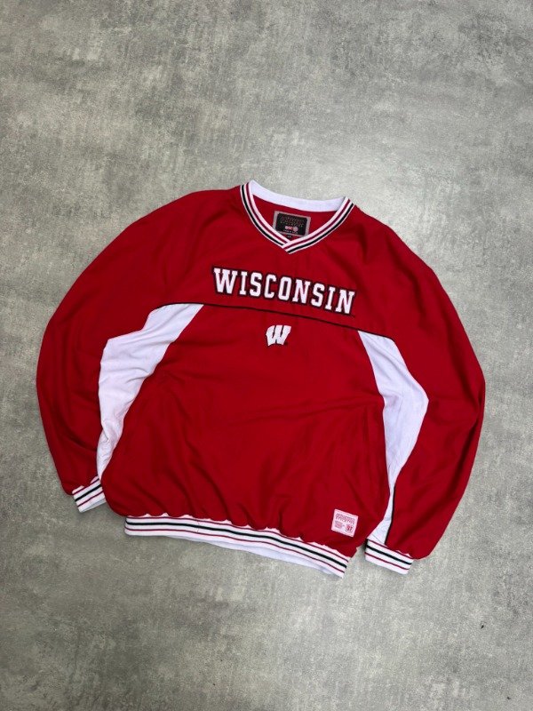 Producto - Buzo Rompevientos Wisconsin Badgers Vtg 00s T.XL - 1