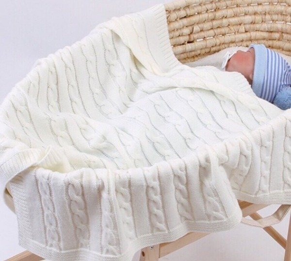 Producto - Manta de hilo Tejida