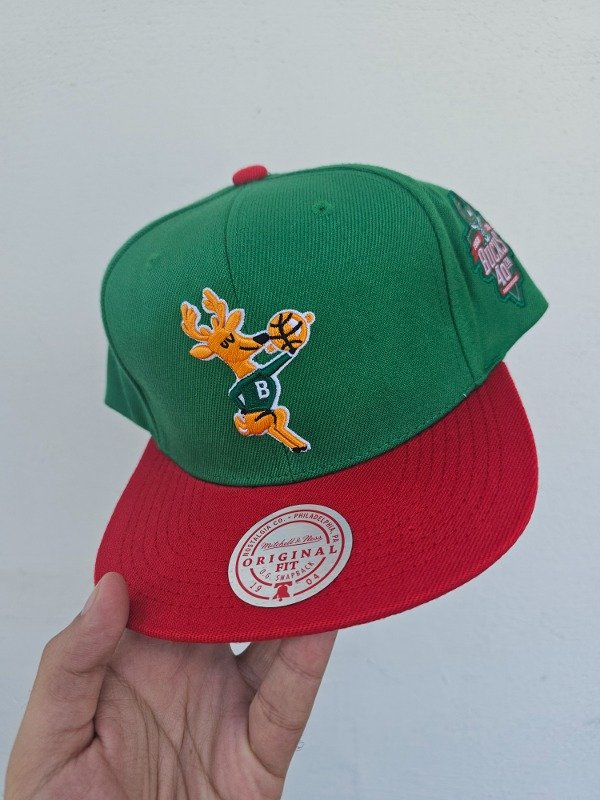 Producto - Milwaukee Bucks Duo Tone 40th Anniversary NBA Mitchell And Ness Snapback