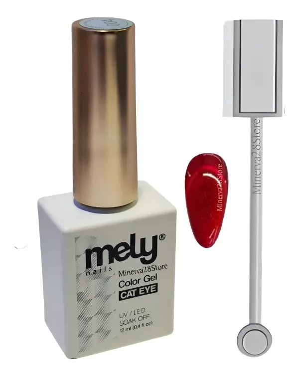 Producto - Esmalte Mely Semipermanente Color 007 Ojo De Gato 12ml