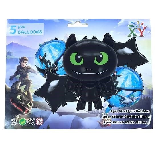 Producto - Chimuelo - Set 5 Globos