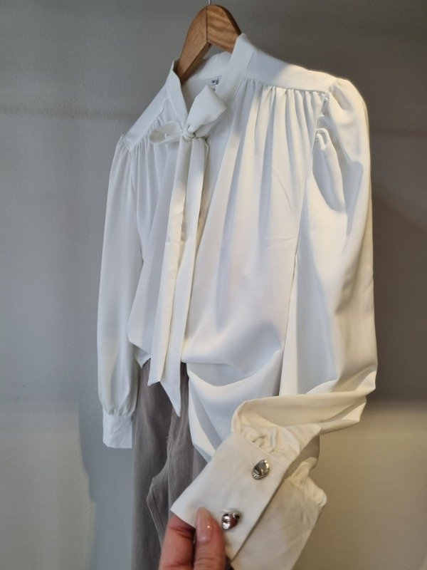 Producto - Camisa lazo manga princesa