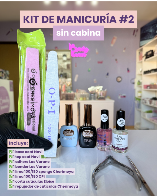 Producto - Kit de manicuria sin cabina UV