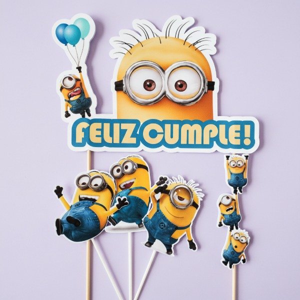 Producto - Cake Topper Simple Personalizado