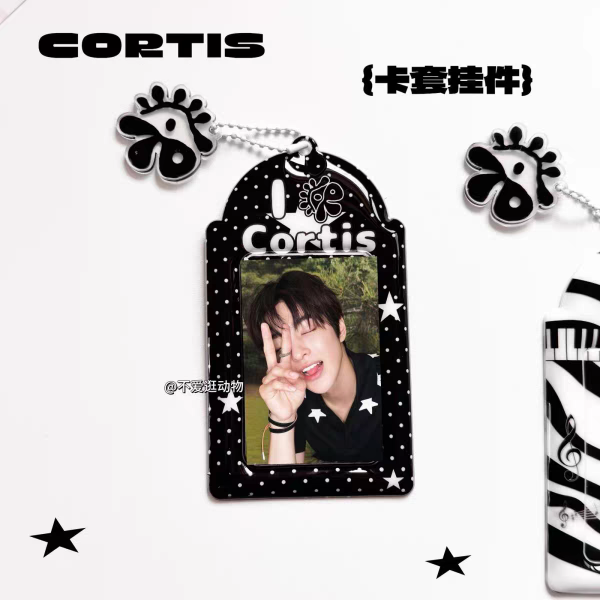 Producto - Holder para photocard Cortis Negro - 0
