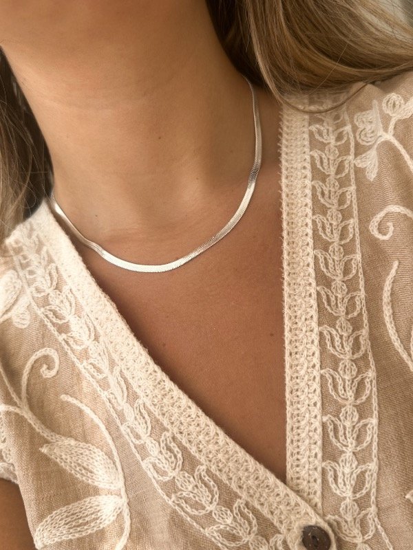 Producto - Collar Clapton Acero Blanco