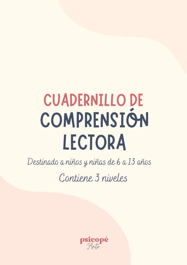 Producto - Cuadernillo de Comprensión Lectora