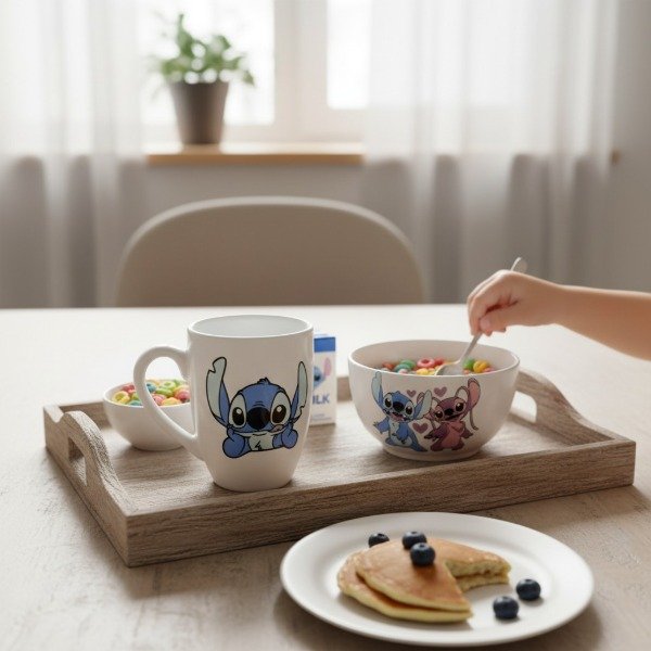 Producto - TAZA BOMBE MAS CUENCO CERAMICA VITRIFICADA VARIOS PERSONAJES - 3