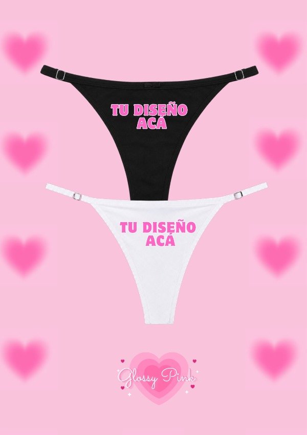 Producto - Personaliza tu Less Regulable algodón + estampa en DTF o Vinilo Textil Glitter