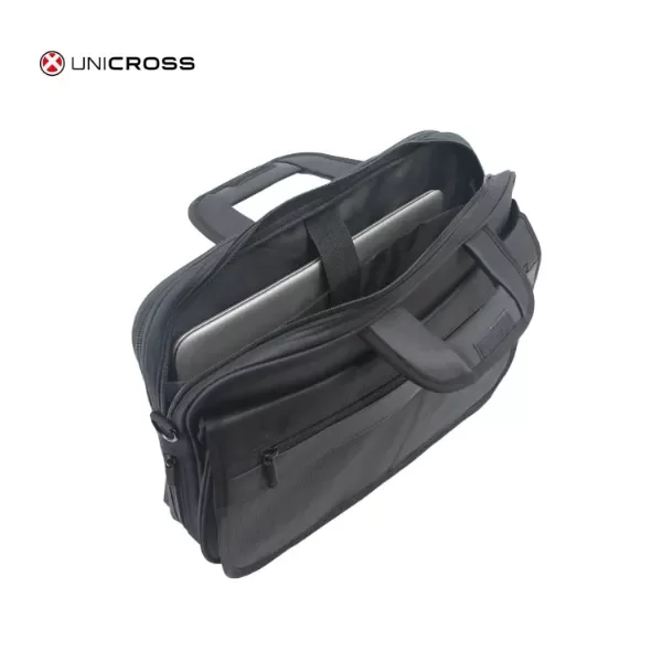 Producto - Portafolio Negro con puerto USB Unicross 62-2021 - 3