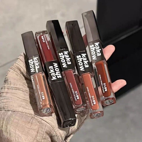 Producto - Labial doble Kakashow "Double-headed Lip Glaze"