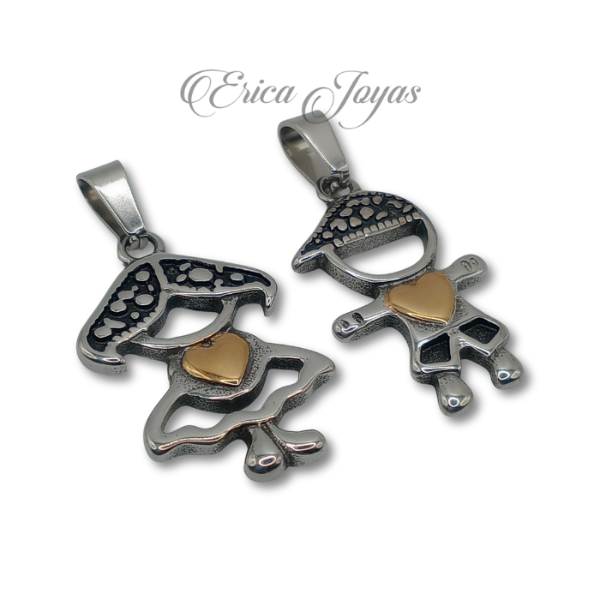 Producto - Dije macizo corazón Nena Nene (LJDM0006)