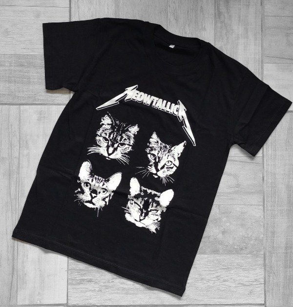 Producto - Remera Meowtallica