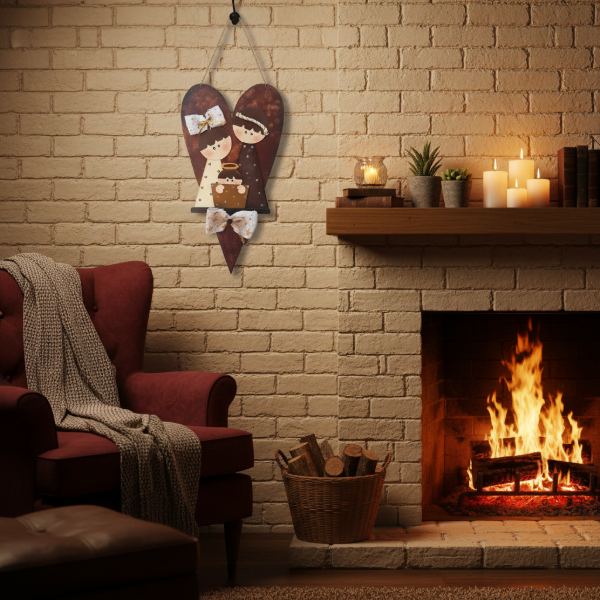 Producto - COLGANTE PESEBRE CORAZON NAVIDAD