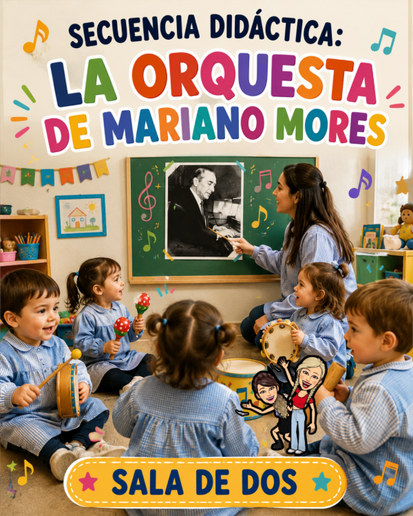 Producto - SECUENCIA DIDÁCTICA. LA ORQUESTA DE MARIANO MORES. SALA DE DOS