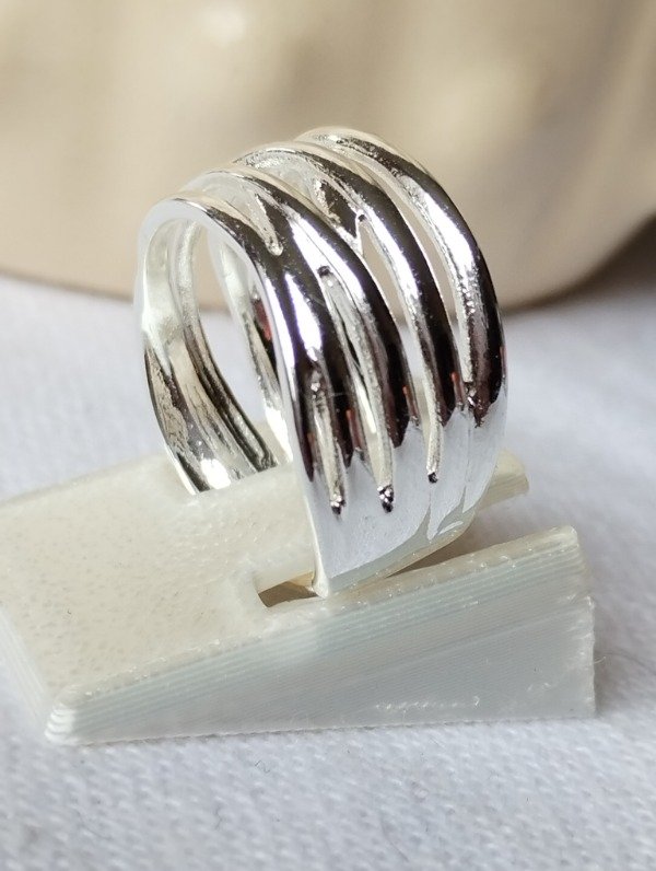 Producto - Anillo lineas cruzadas