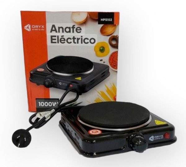 Producto - Anafe Eléctrico Oryx Hps102 Negro 1 Hornalla
