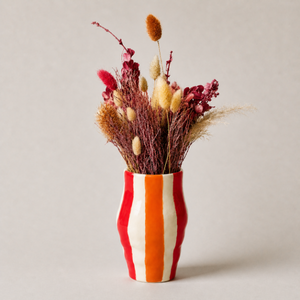 Producto - Florero 'Red Stripes'