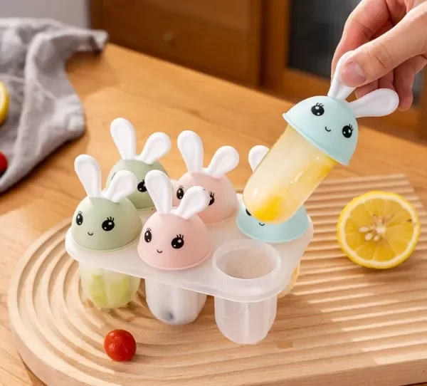 Producto - molde para helado conejos x6