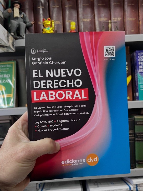 Producto - El Nuevo Derecho Laboral  Ley 27.802 Comentada y Actualizada Lois y Cherubin - 2