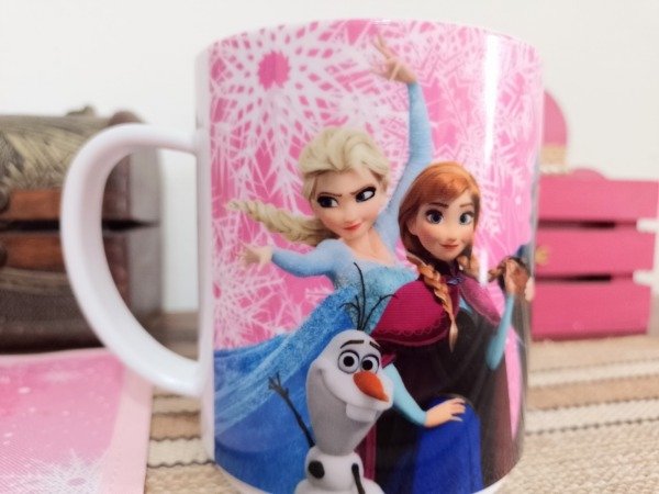 Producto - TAZAS DE POLÍMERO - FROZEN ROSA