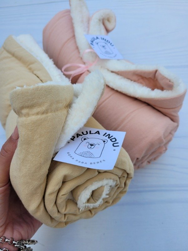 Producto - MANTA DE TUSOR CON CORDERITO - transferencia 14.088