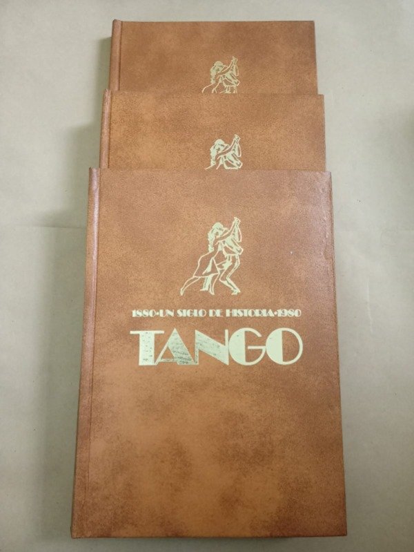 Producto - Tango un siglo de historia 1880/1980 - Autores varios - Perfil 1980 - 3 Tomos - 0
