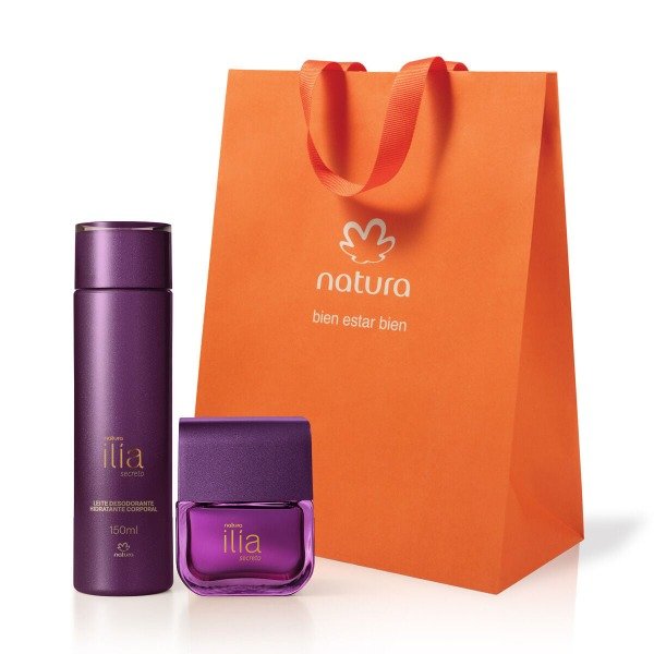 Producto - Ilía Secreto: eau de parfum 50ml + leche corporal perfumada hidratante + bolsa - 0