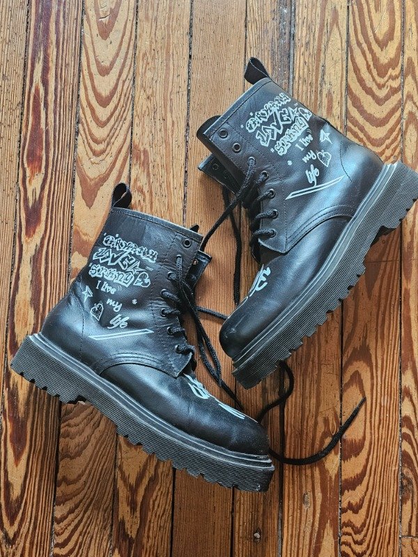 Producto - Borcegos Sarkany Negros n40