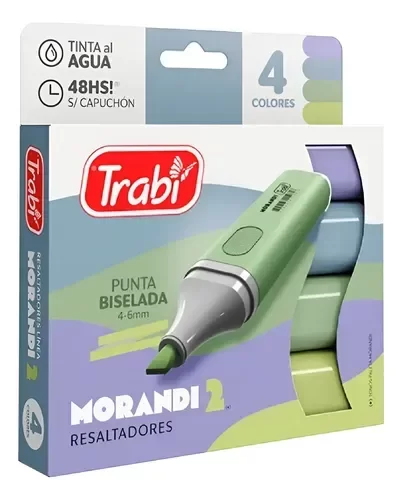 Producto - Resaltador Trabi Morandi 2 x4