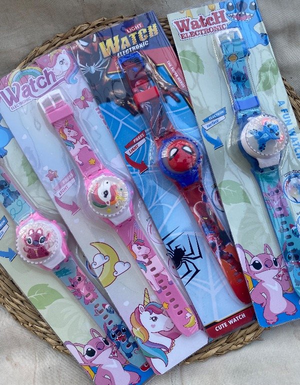 Producto - Reloj Giratorio con luz infantil