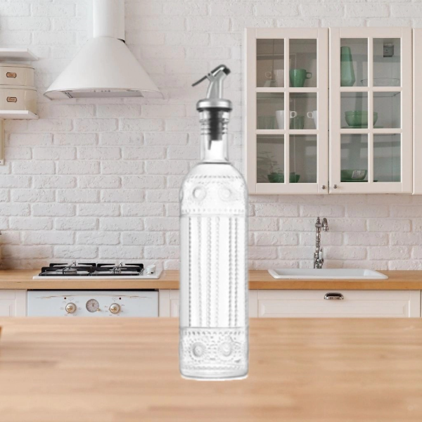 Producto - Aceitera/Vinagrera de vidrio 500ml Diseño 2