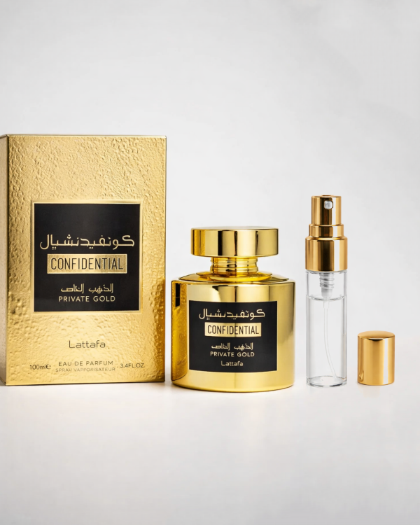 Producto - Confidential Gold, Decant 5 ml - Lattafa