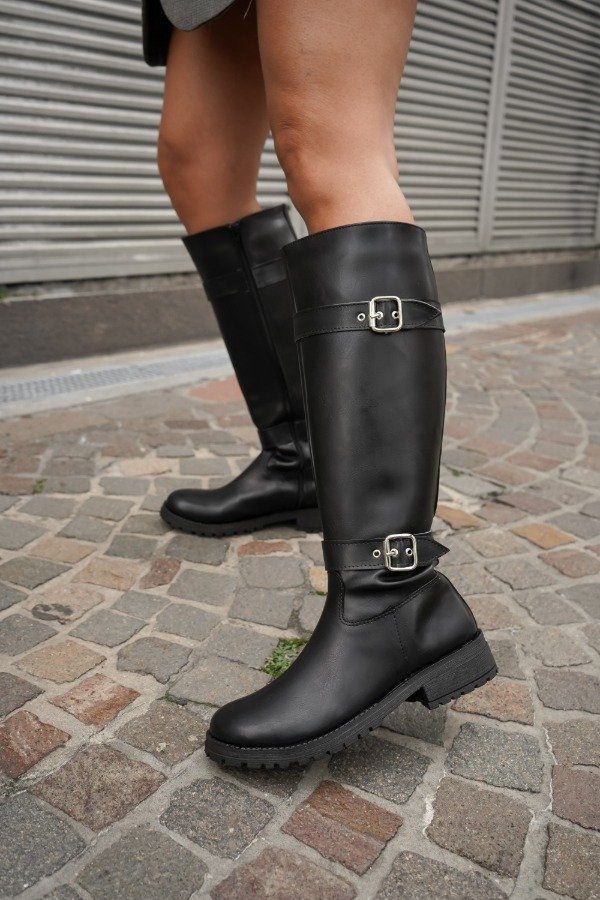 Producto - Borcego caña alta Fulla