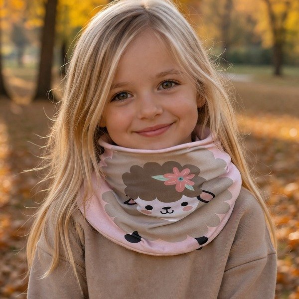 Producto - Cuellito polar Loli la oveja. Talle 2. 4 a 8 años.