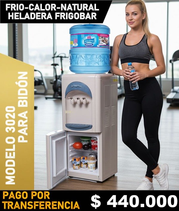 Producto - LINEA BEIGE - PARA BIDÓN   HELADERA FRIGOBAR