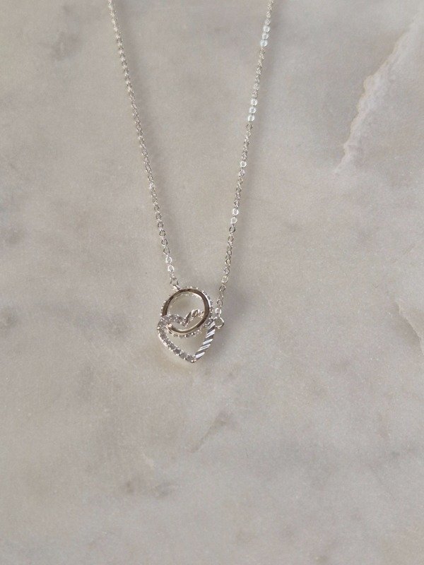 Producto - Collar círculo corazón