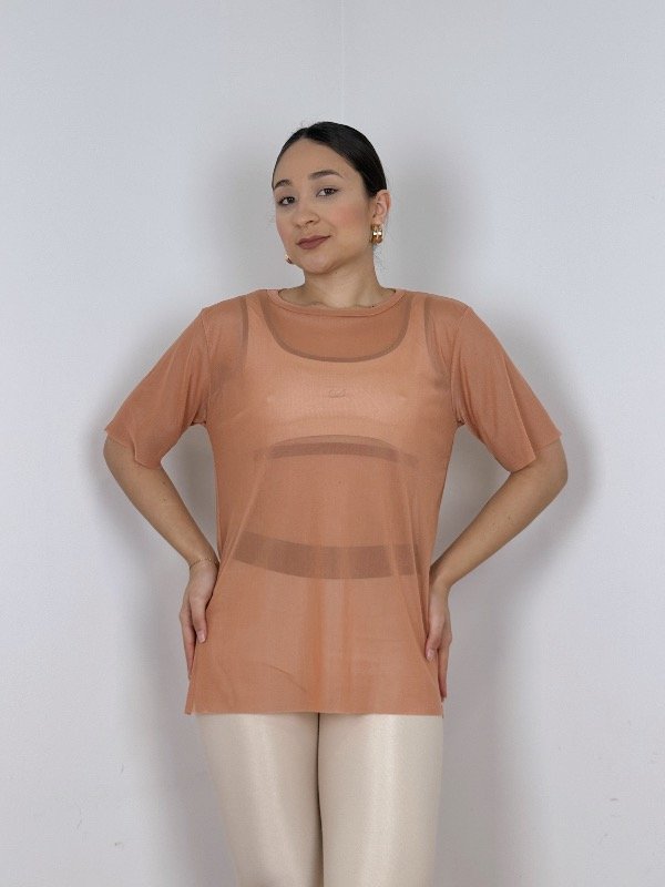 Producto - Blusa de Tule - Nude