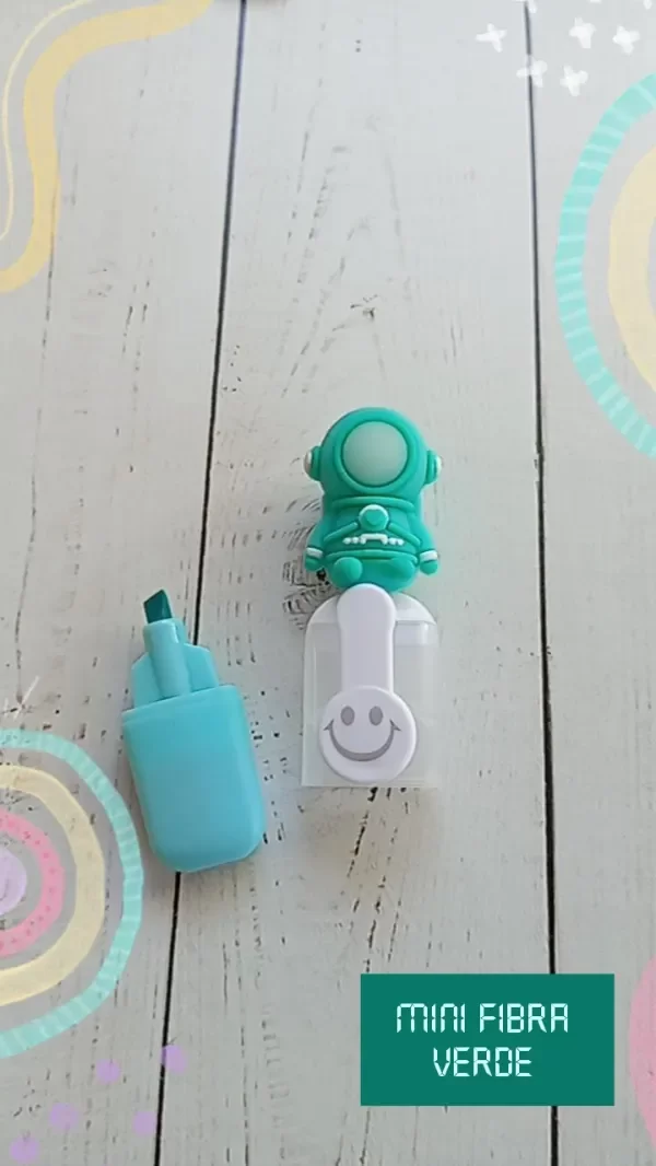 Producto - MINI FIBRA VERDE ASTRONAUTA