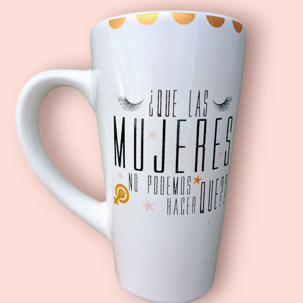 Producto - Taza alta mujer empoderada