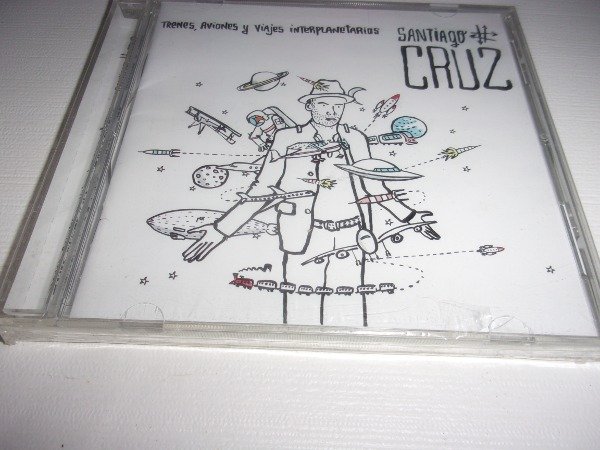 Producto - CD SANTIAGO CRUZ TRENES AVIONES Y VIAJES INTERPLANETARIOS NUEVO PROMO B64