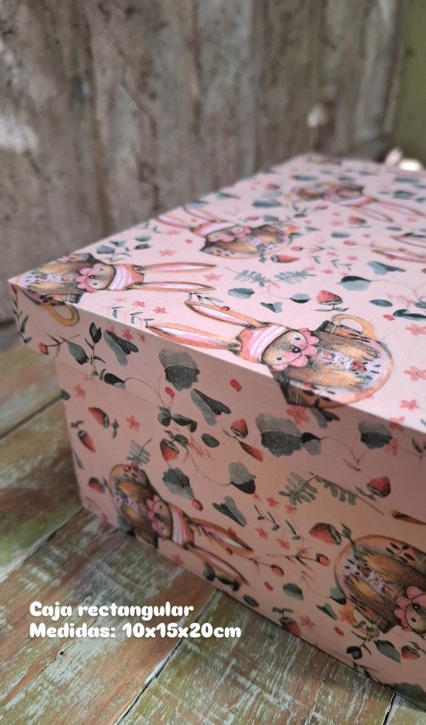Producto - Caja de madera mediana