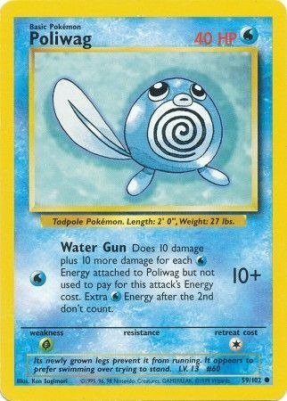 Producto - Poliwag (59/102) [Base Set Unlimited]
