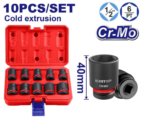 Producto - SET 10 TUBOS DE ALTO IMPACTO EMTOP