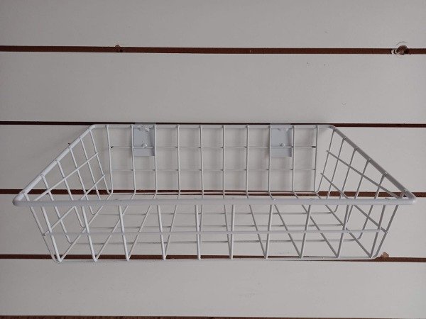 Producto - Canasto Para Panel Ranurado 34x20x6